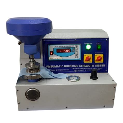 Auto Pneumatic Bursting Strength Tester distribution|bursting strength testers.